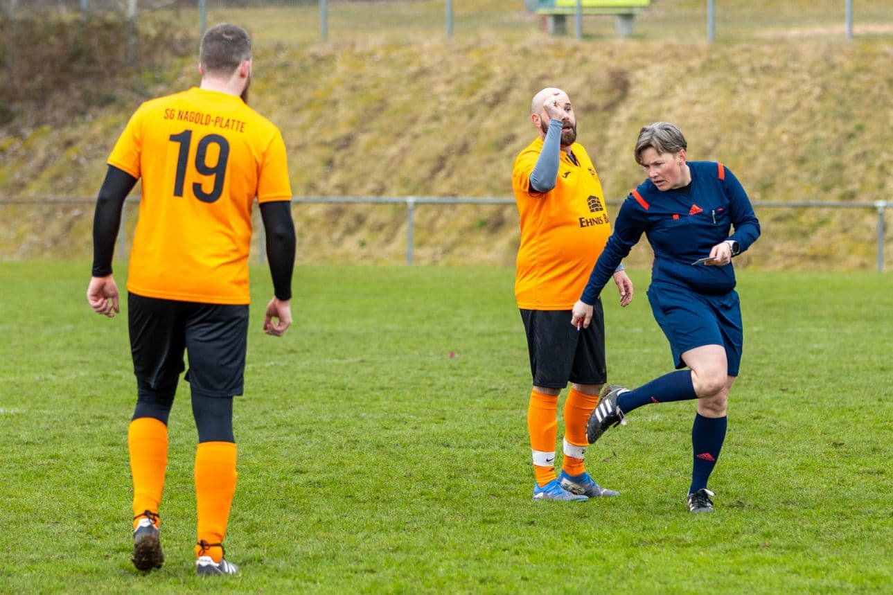 Spielszene Defensive